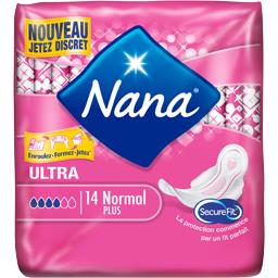 Serviettes hygiéniques Ultra Normal Plus Nana - Intermarché