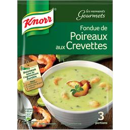 Soupe déshydratée poireaux pommes de terre KNORR : le sachet de 80 g à Prix  Carrefour