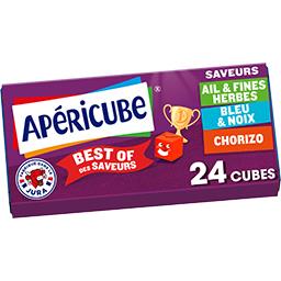 Fromage fondu apéritif Best of des saveurs Apéricube - Intermarché