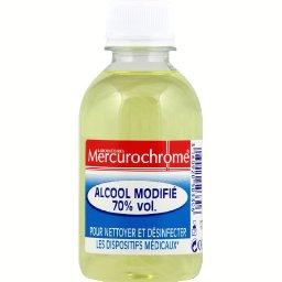 Mercurochrome, Alcool modifié à 70% vol.