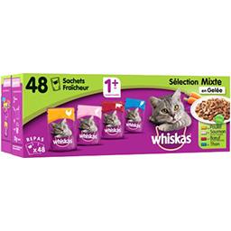 Patee Pour Chat 1 An Selection Mixte En Gelee Whiskas Intermarche