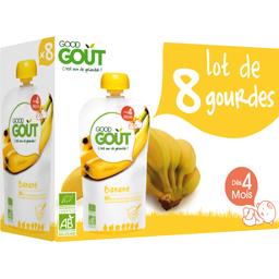 Good Gout Fraise Banane 120 g - Dès Mois - Naturalia Courses en ligne et  offres