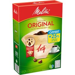 Filtres à Café MELITTA ORIGINAL 1X2 40 Unités - CAFES