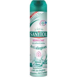 Désinfectant anti-allergènes, air surfaces textiles Sanytol - Intermarché