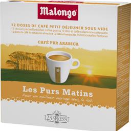 Dosettes de café La Grande Réserve pur arabica Malongo - Intermarché