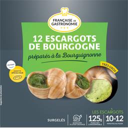 FRANCAISE DE GASTRONOMIE Escargots de Bourgogne très gros 4 dz