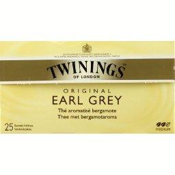 Livraison à domicile Twinings Thé original earl grey, 25 sachets