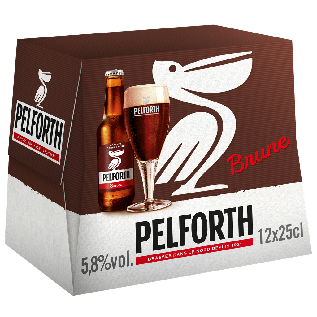 bière brune brassée dans le nord