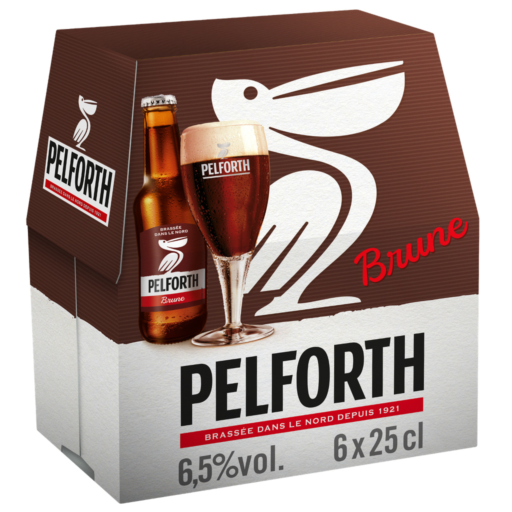 bière brune brassée dans le nord